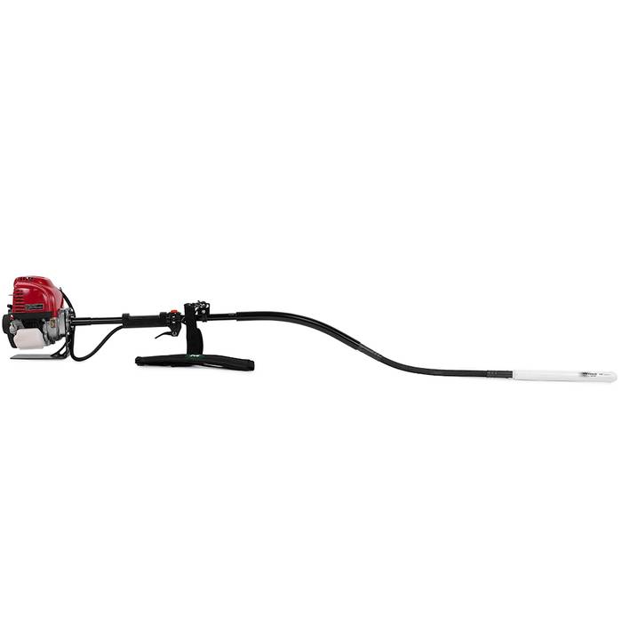 Minnich 2HP Weed Eater Vibrator w/5ft Curved Shaft - Gas Powered Concrete Vibrators